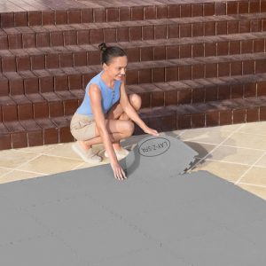Bestway 60334 Lay-Z-Spa Foam Protective Mat – Insulated Floor Protection for Inflatable Hot Tubs (WNDR25085)