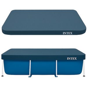 Intex 28036 Pool Cover – 260 x 160 cm Protection for Frame Pools (WNDR25186)