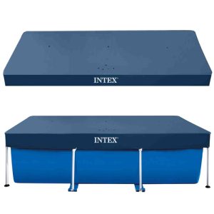 Frame Pool Cover 300x200 cm – Compatible with INTEX 28038 - Protective and Insulating Pool Cover (WNDR25187)