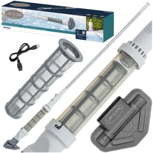 Bestway 60327 Cordless Pool Vacuum Cleaner – Wireless Cleaning for Pools & Spas (WNDR25081)