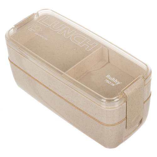 Eco-Friendly Dual-Compartment Lunchbox with Cutlery Set (WNDR24528) - Image 9