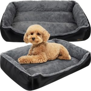 Durable & Comfortable Dog Bed – Large, Washable & Insulated Pet Sleeping Mat (WNDR24288)