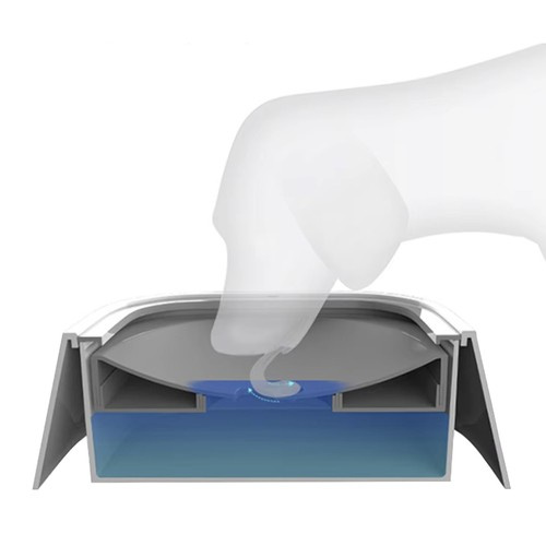 Dog & Cat Water Bowl 1.5L – Non-Splashing Fountain + Free Travel Bowl! (WNDR24342) - Image 9