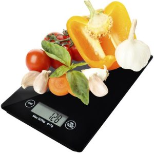 Electronic Flat Kitchen Scale 5 kg (WNDR24211)