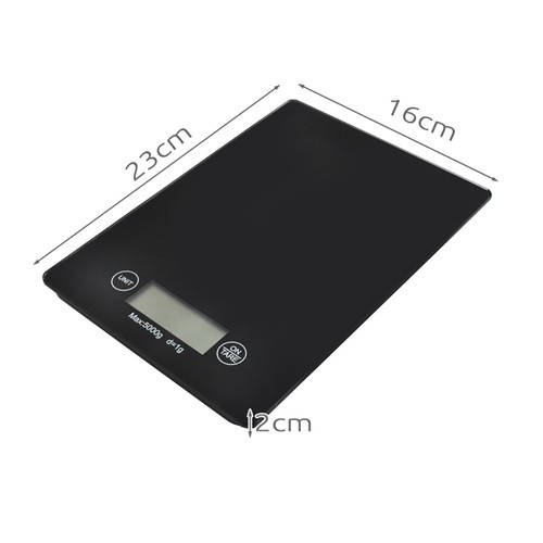 Electronic Flat Kitchen Scale 5 kg (WNDR24211) - Image 9