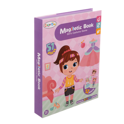 Fashion-Themed Magnetic Puzzle for Kids (WNDR24709) - Image 7