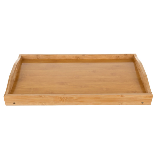 Folding Bamboo Breakfast Table for Bed with Laptop Function (WNDR25052) - Image 12