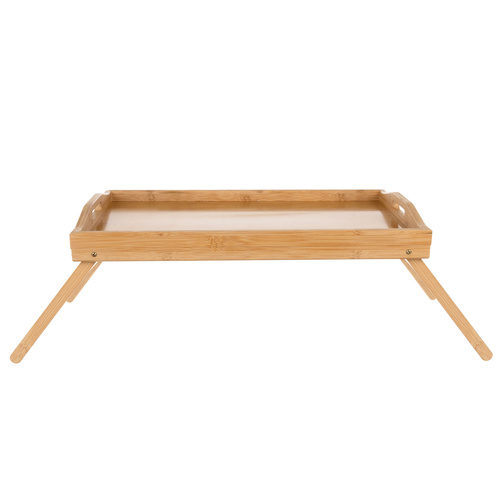 Folding Bamboo Breakfast Table for Bed with Laptop Function (WNDR25052) - Image 15