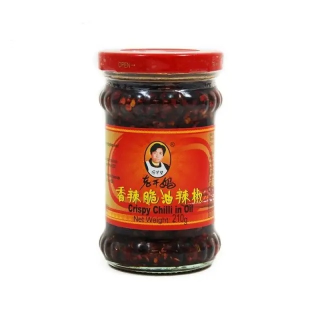 Laoganma Crispy Chilli in Oil, 210g - Image 2