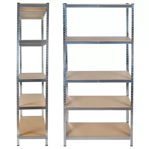 Heavy-Duty 5-Tier Storage Shelf – 220x100x45 cm, 875 kg Capacity (WNDR23766) - Image 4
