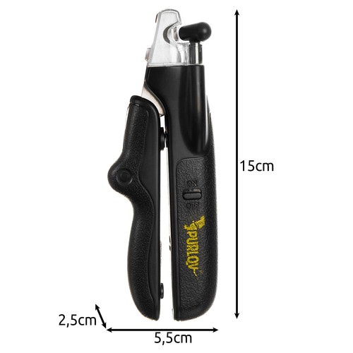 LED Nail Clippers for Dogs & Cats – Safe Pet Trimmer with File & Claw Catcher (WNDR24739) - Image 5
