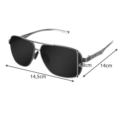 Polarized Sunglasses with UV 400 Filter + Case and Cloth (WNDR23633) - Image 13