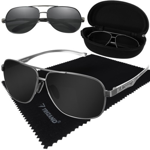 Polarized Sunglasses with UV 400 Filter + Case and Cloth (WNDR23633)