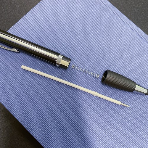 Set of 6 Pens with Retractable Note Paper Cheat Book – 3 Blue + 3 Black (WNDR24277) - Image 10