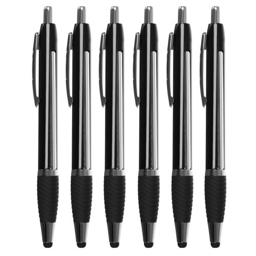 Set of 6 Pens with Retractable Note Paper Cheat Book – 3 Blue + 3 Black (WNDR24277) - Image 3