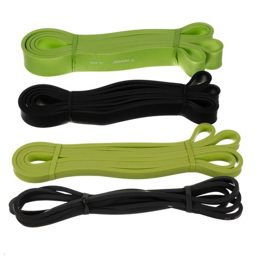 Set of Thick Exercise Bands with Door Holder – 4 Resistance Levels (WNDR24305) - Image 11