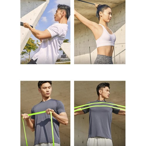 Set of Thick Exercise Bands with Door Holder – 4 Resistance Levels (WNDR24305) - Image 4