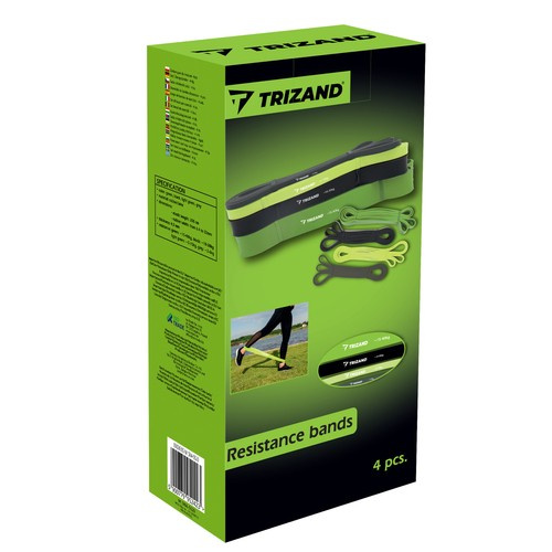 Set of Thick Exercise Bands with Door Holder – 4 Resistance Levels (WNDR24305) - Image 9