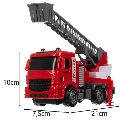 Toy Fire Trucks in a 6-in-1 Set for Little Rescue Enthusiasts (WNDR24631) - Image 6