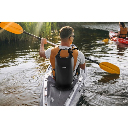 Waterproof Bag 10L – Black – Compact & Durable Dry Sack for Outdoor Activities (WNDR23565) - Image 16