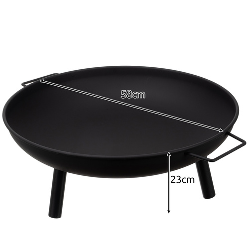 XXL Garden Fire Pit with Handles (WNDR25379) - Image 4