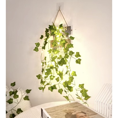 Natural Look Artificial Ivy with LED Backlight – 25 m, 960 Leaves (WNDR24538) - Image 2