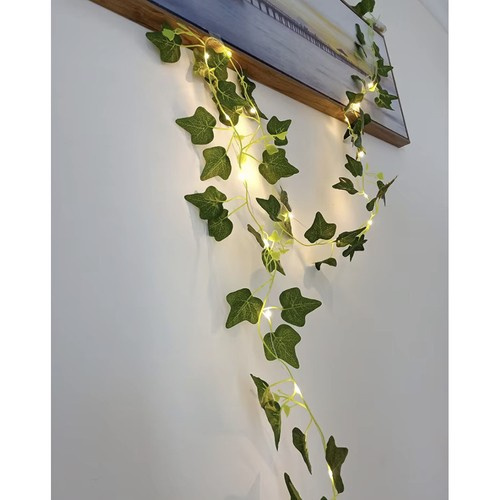 Natural Look Artificial Ivy with LED Backlight – 25 m, 960 Leaves (WNDR24538) - Image 11