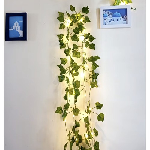 Natural Look Artificial Ivy with LED Backlight – 25 m, 960 Leaves (WNDR24538) - Image 10