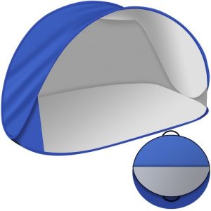 Self-Extending Beach Tent with UV and Rain Protection (WNDR23477)