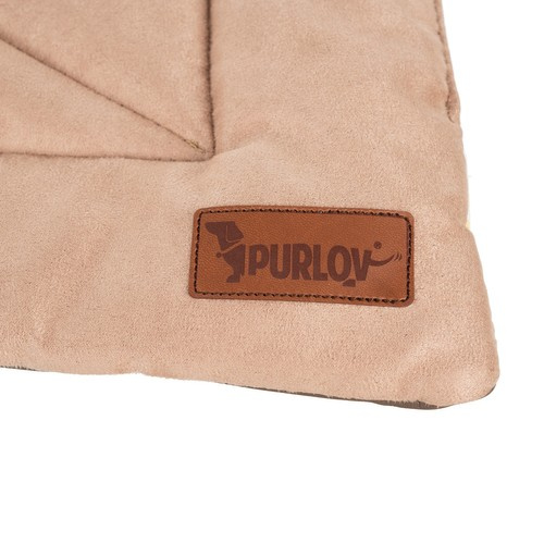 Comfortable, Soft, Waterproof, and Portable Pet Bed - Light Brown (WNDR24594) - Image 5