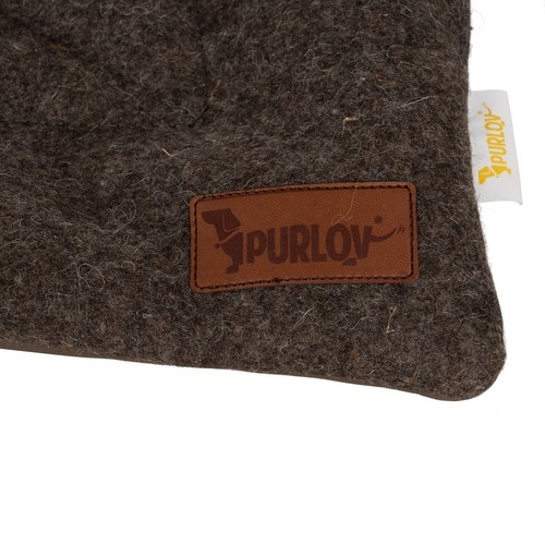Comfortable, Soft, Waterproof, and Portable Pet Bed - Dark Brown (WNDR24593) - Image 6