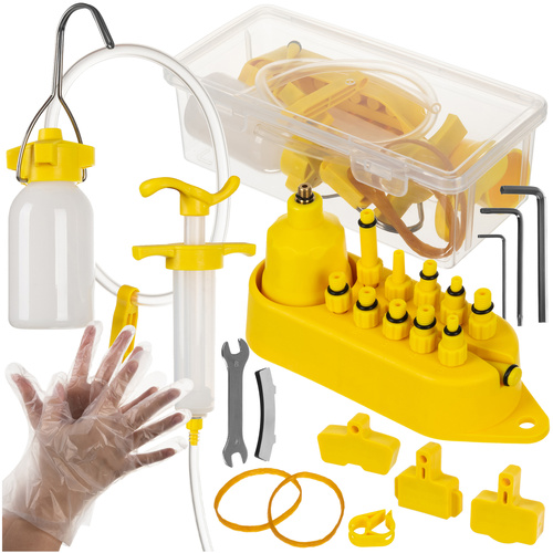 XTROBB Bicycle Brake Bleeding Kit – Complete Hydraulic Brake Maintenance Set (WNDR25242)