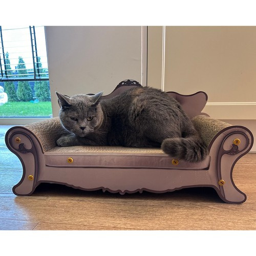 Cat Scratching Post Sofa Bed - Comfortable and Durable (WNDR24285) - Image 6