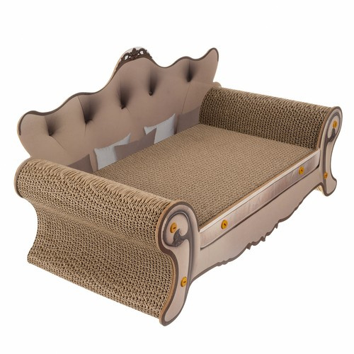 Cat Scratching Post Sofa Bed - Comfortable and Durable (WNDR24285) - Image 4