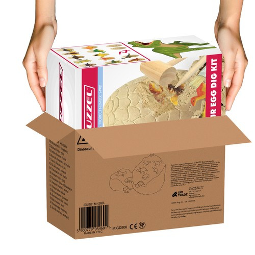 Dinosaur Egg Mine Discovery Set for Kids – Uncover Prehistoric Treasures (WNDR24981) - Image 11