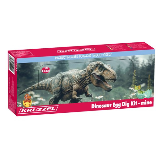 Dinosaur Excavation Kit – Dig and Discover Prehistoric Adventure for Kids (WNDR24982) - Image 3