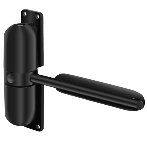 Door Closer with Arm – Black, Adjustable, Smooth and Quiet Closing for Doors Up to 60kg (WNDR25075) - Image 7