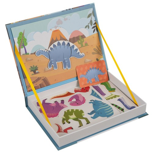 Magnetic Puzzle "Dinosaurs" – Creative Fun and Learning (WNDR24730) - Image 3