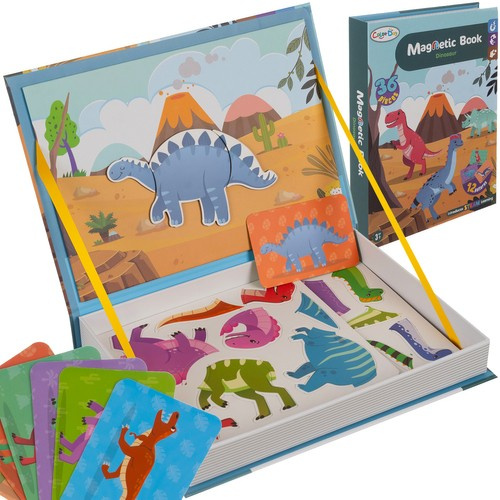 Magnetic Puzzle "Dinosaurs" – Creative Fun and Learning (WNDR24730)