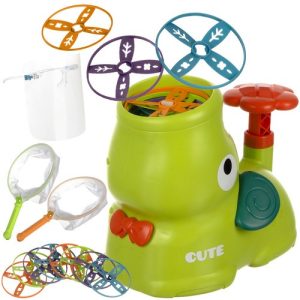Flying Disc Launcher – Fun Aerial Toy for Active Outdoor Play (WNDR24840)