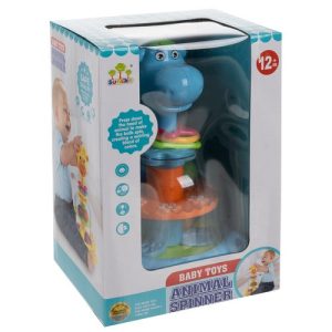 Hippo Spinning Top - Fun, Interactive Toy for Toddlers (WNDR24643)