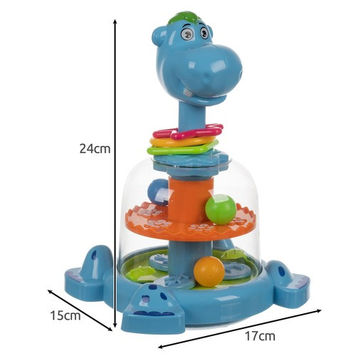 Hippo Spinning Top - Fun, Interactive Toy for Toddlers (WNDR24643) - Image 7