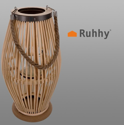 Large Bamboo Lantern for Terrace – Elegant, Natural Design (WNDR24282) - Image 14