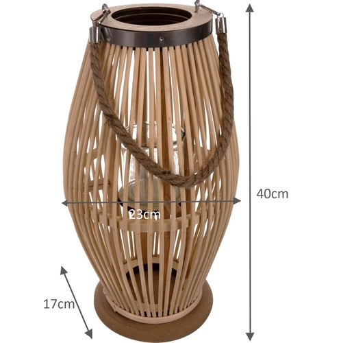 Large Bamboo Lantern for Terrace – Elegant, Natural Design (WNDR24282) - Image 7