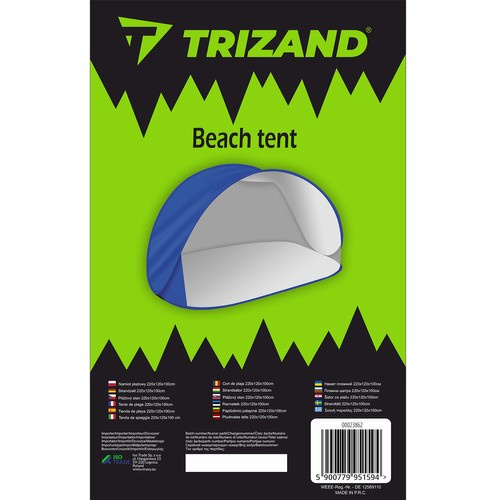 Large Beach Tent - Self-Extending Pop-Up Tent with UV and Rain Protection (WNDR23862) - Image 11