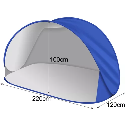 Large Beach Tent - Self-Extending Pop-Up Tent with UV and Rain Protection (WNDR23862) - Image 10