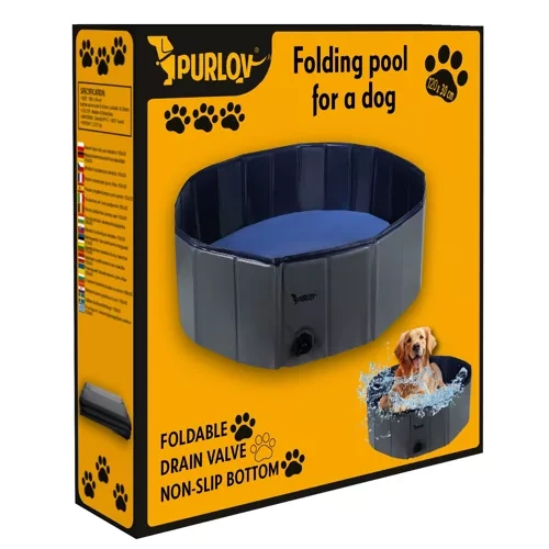 Large Foldable Dog Pool – 120x30 cm, Durable and Anti-Slip Design (WNDR23831) - Image 9