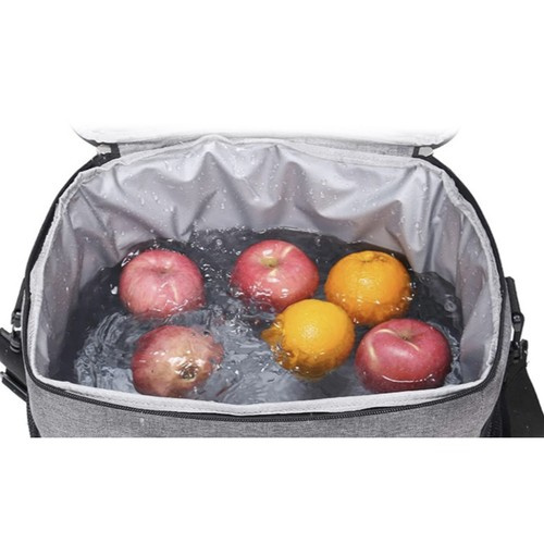 Large Thermal Bag for Beach and Picnic - 40L Insulated Cooler with Two Cooling Inserts (WNDR23843) - Image 4