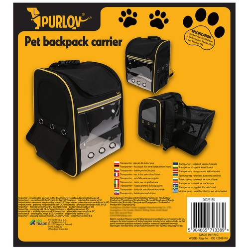 Pet Carrier Backpack with Expandable Space – Safe and Comfortable (WNDR23185) - Image 17