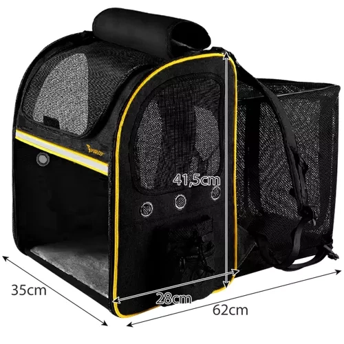 Pet Carrier Backpack with Expandable Space – Safe and Comfortable (WNDR23185) - Image 16